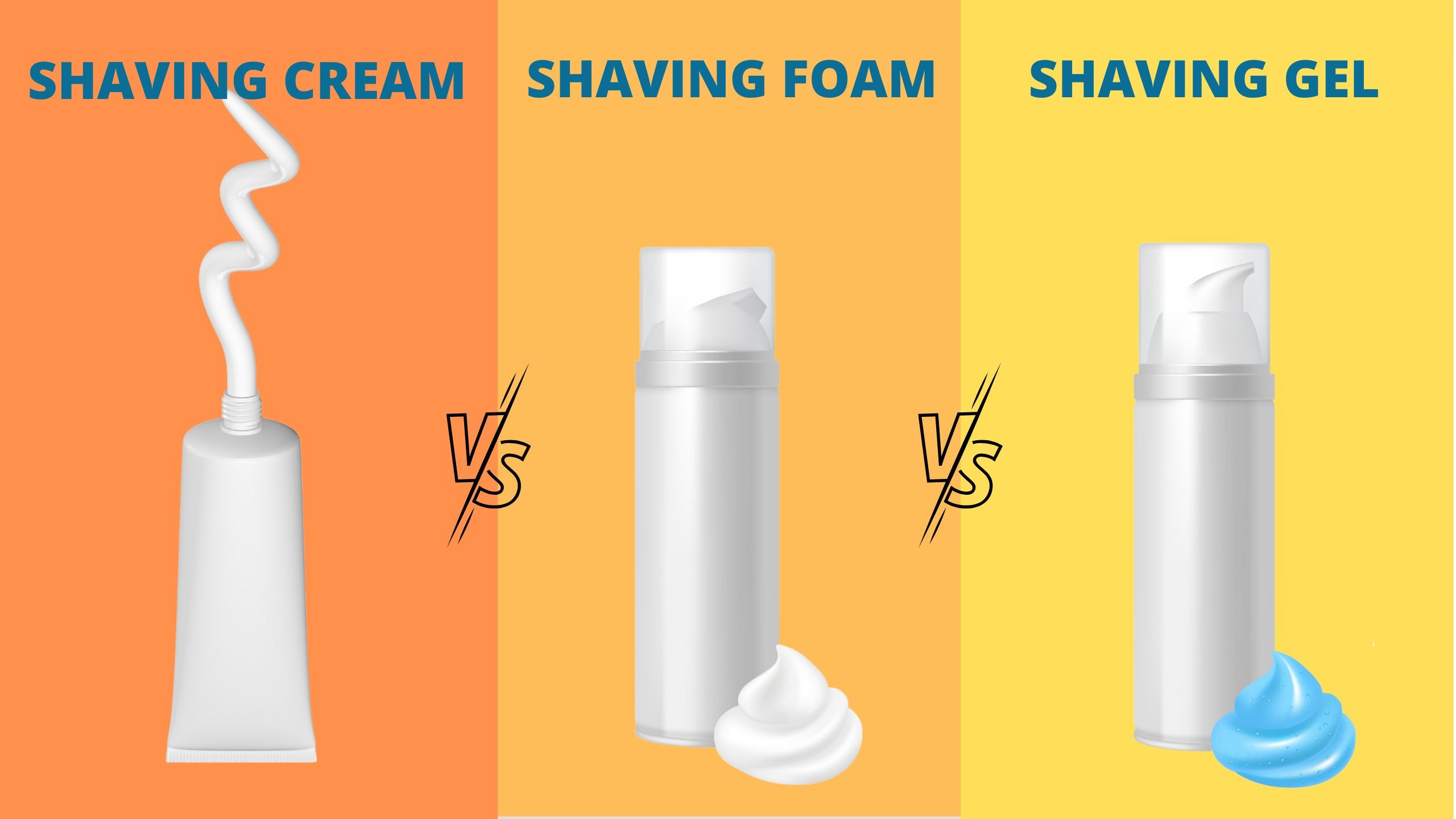 Shaving Cream, Shaving Foam or Shaving Gel: Which One To Choose