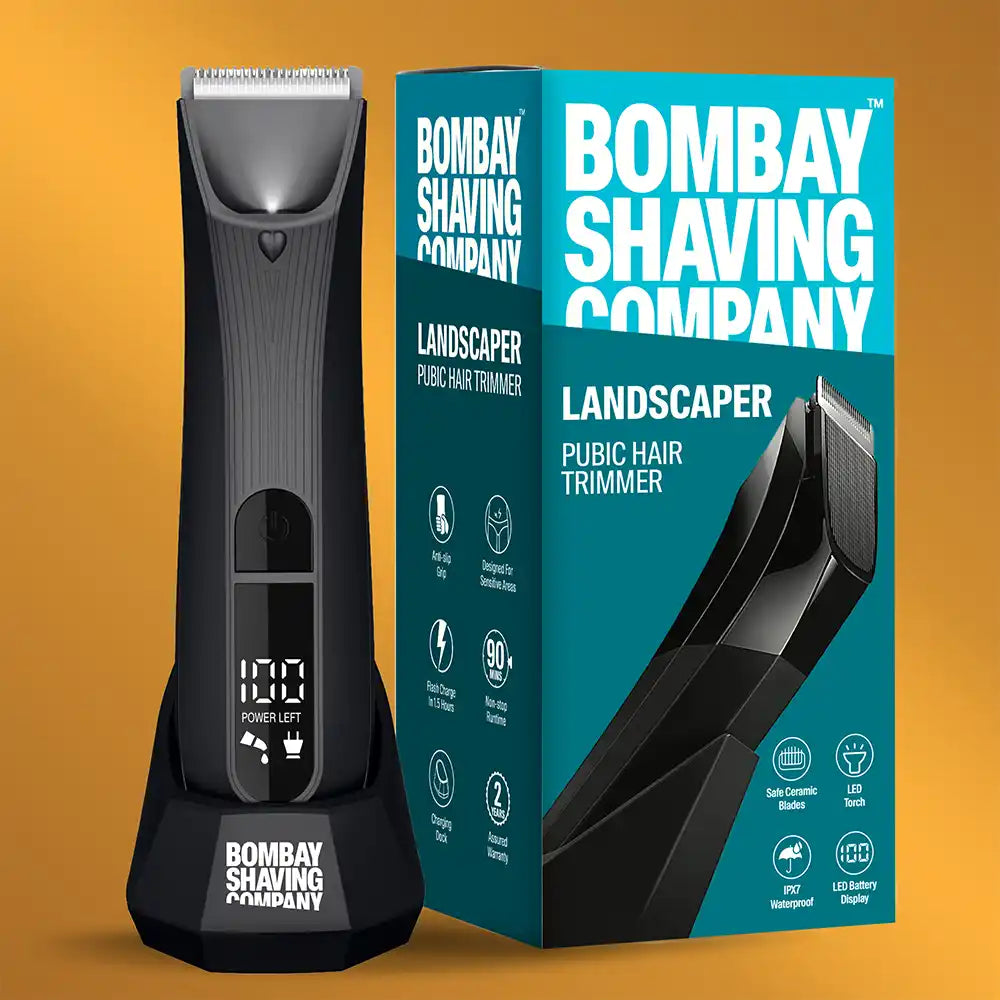 Buy Pubic Hair Trimmer For Men Body Groomer Bombay Shaving Company
