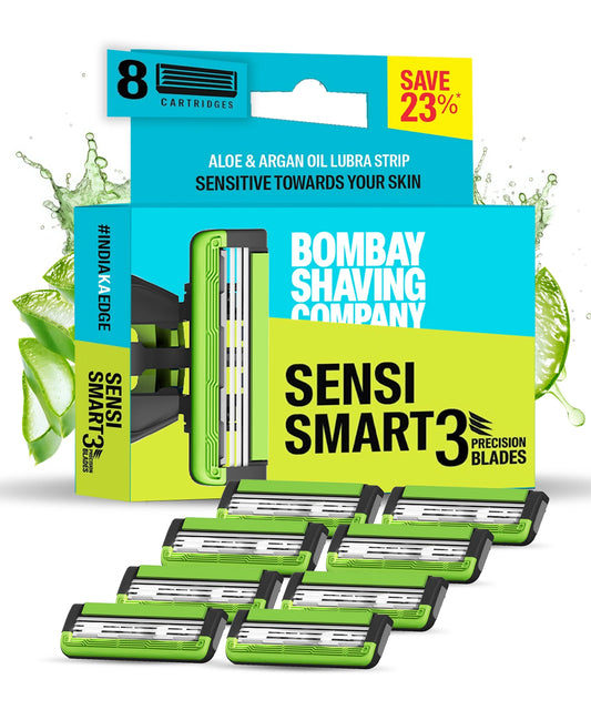 Sensi Smart3 Cartridges (Pack of 8 Blades)