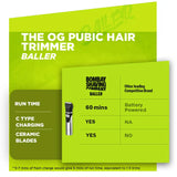 Baller Pubic Hair Trimmer