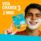 Vita Charge3 cartridges (Pack of 2 Blades)