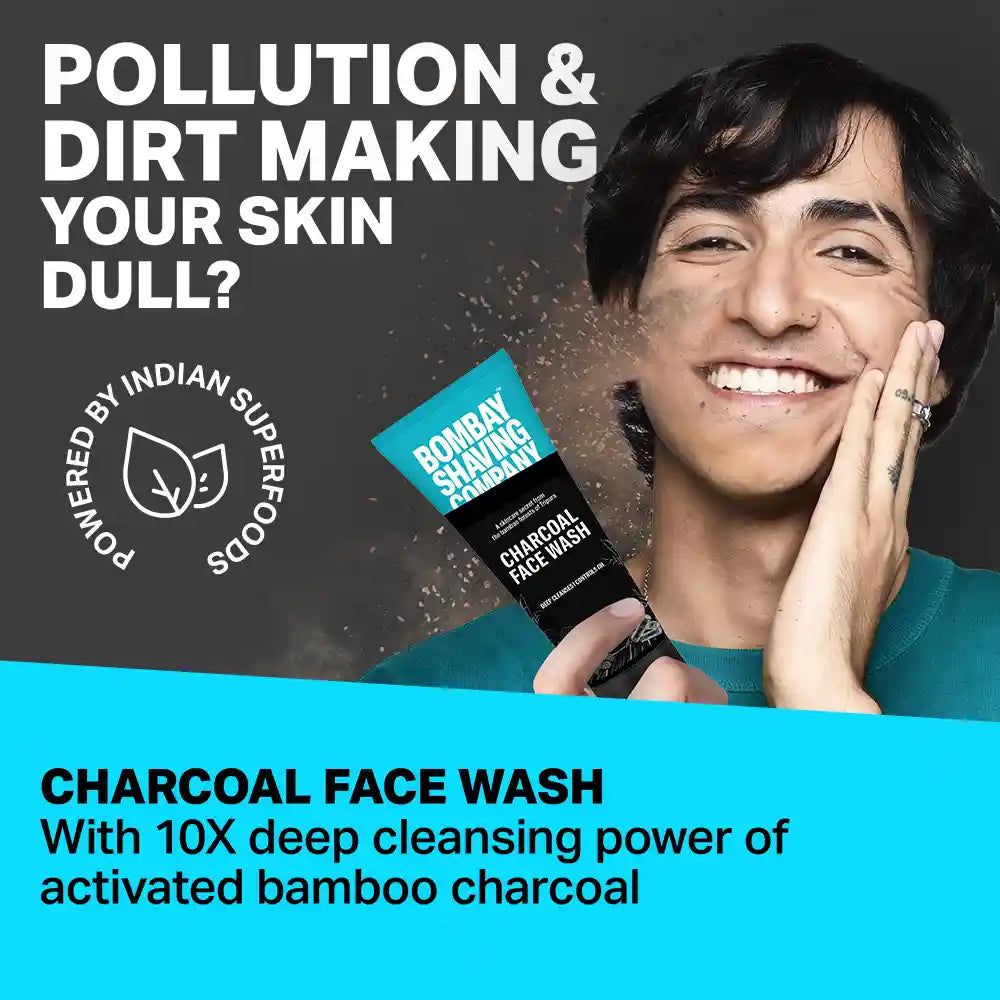 Charcoal Face Wash, 100g