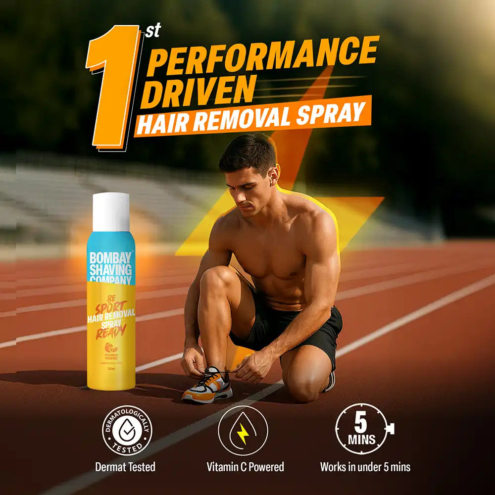 Sports Ready Hair Removal Spray, 200g