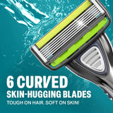 Sensi Flo6 / Luxe Cartridge (Pack of 4 Blades)