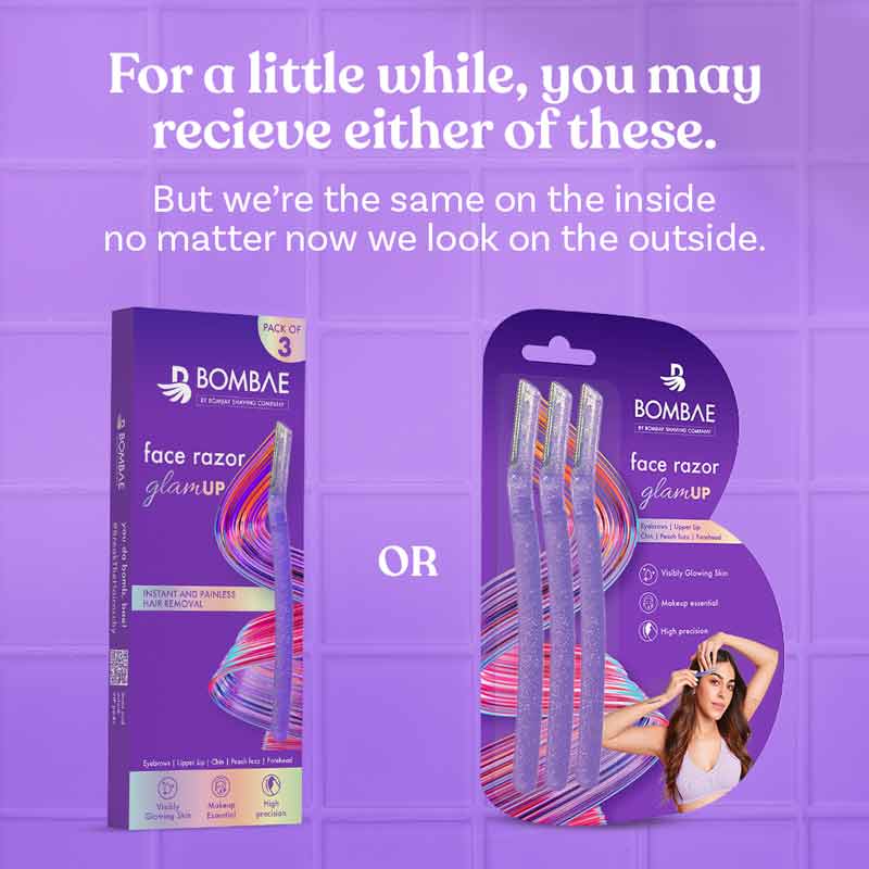 Glam Up Face Razor (Pack of 3)