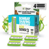 Eco Sensi3 Cartridge (Pack of 4 Blades)