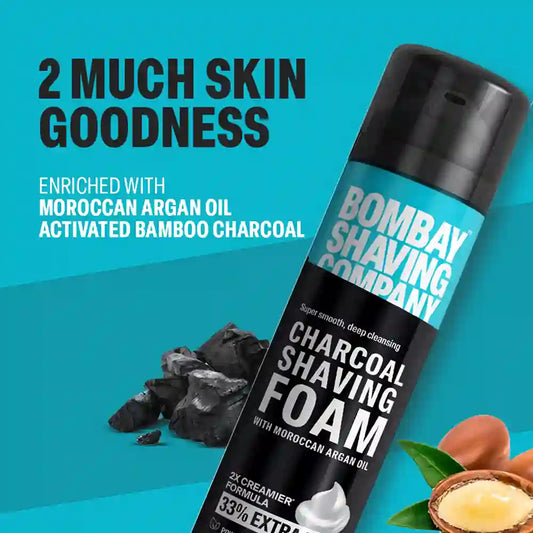 Charcoal Shaving Foam, 264g