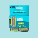 Sensi Flo6 / Luxe Cartridge (Pack of 2 Blades)