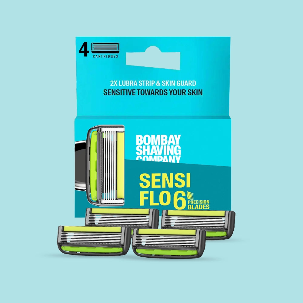 Sensi Flo6 / Luxe Cartridge (Pack of 4 Blades)