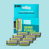 Sensi Flo6 Cartridges (Pack of 8 Blades)