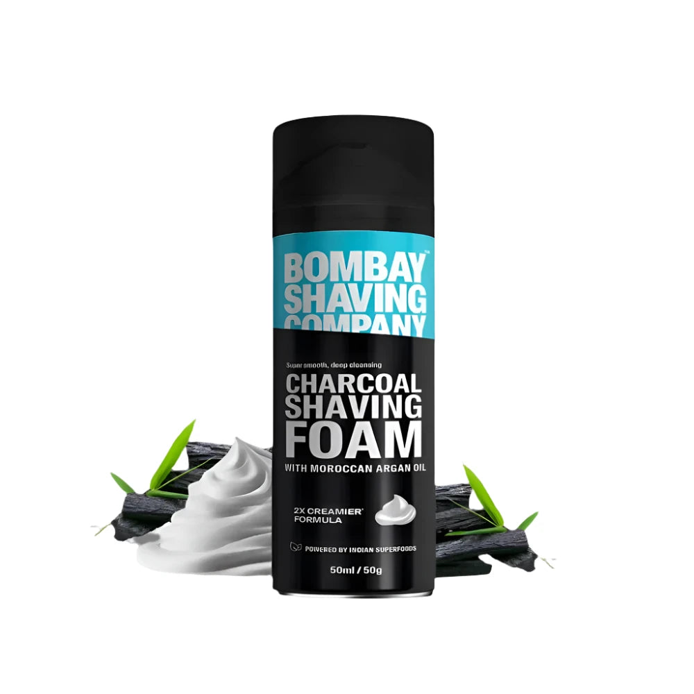 Charcoal Shaving Foam, 50g