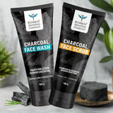 Charcoal Face Wash & Scrub Combo