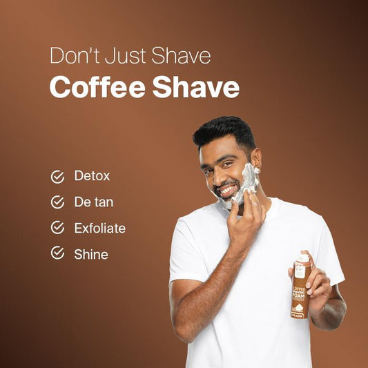 COFFEE SHAVING FOAM benefits