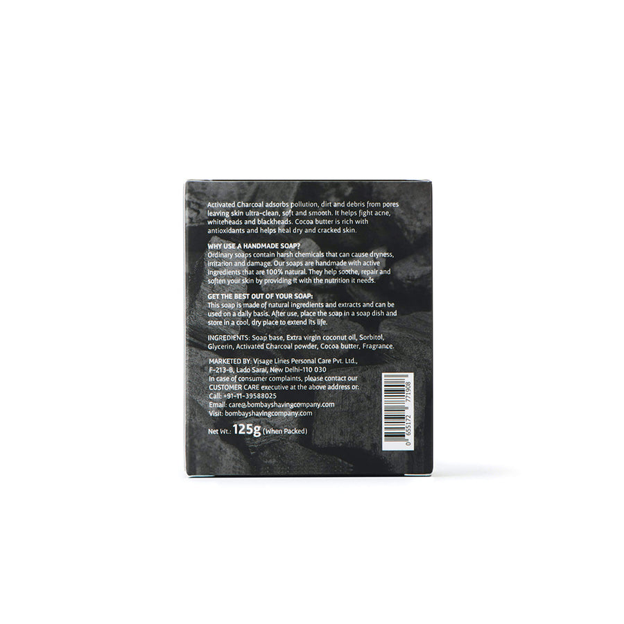 Charcoal Bath Soap, 125g