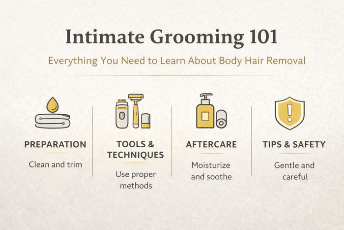 Intimate Grooming 101: Everything You Need to Learn About Body Hair Removal