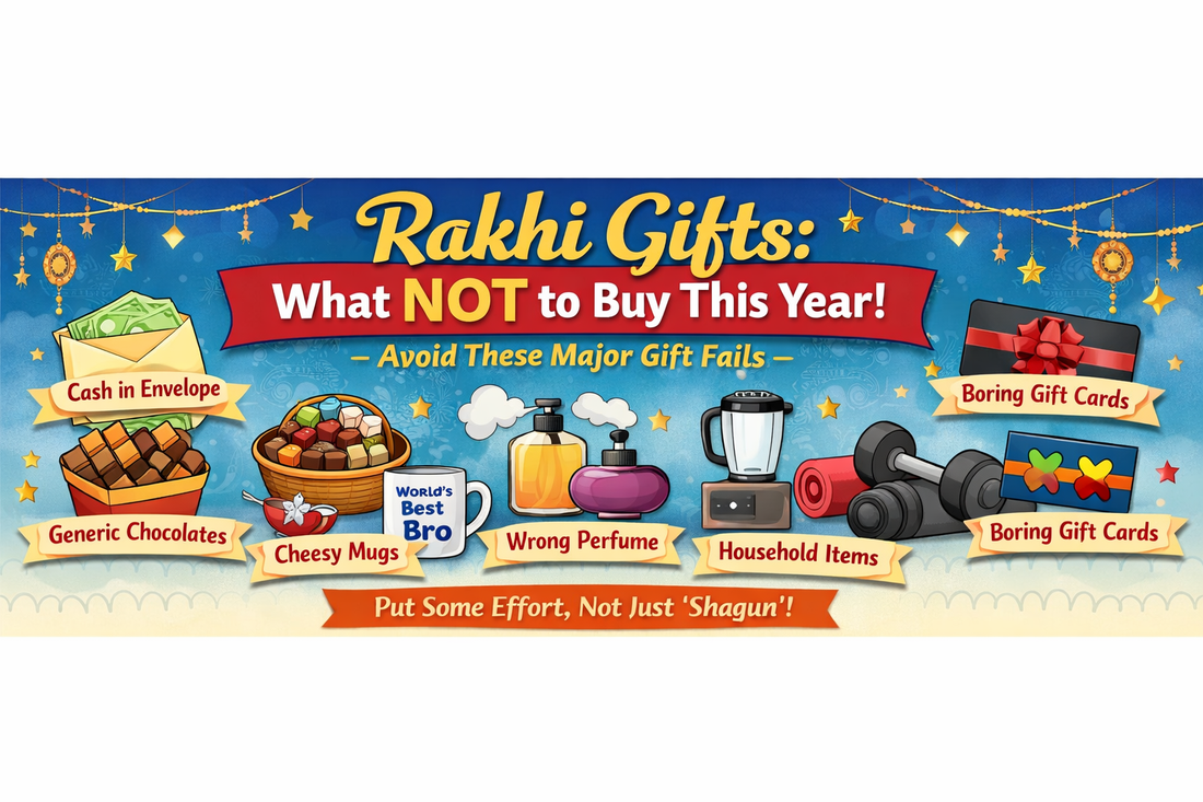 What NOT To Gift For Rakhi