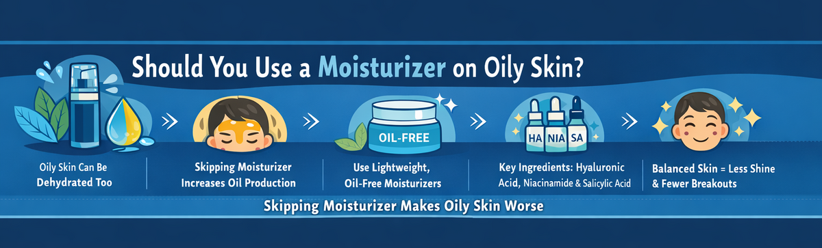 Should You Use a Moisturizer on Oily Skin?