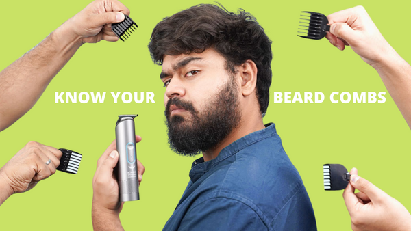How to use beard trimmer combs?