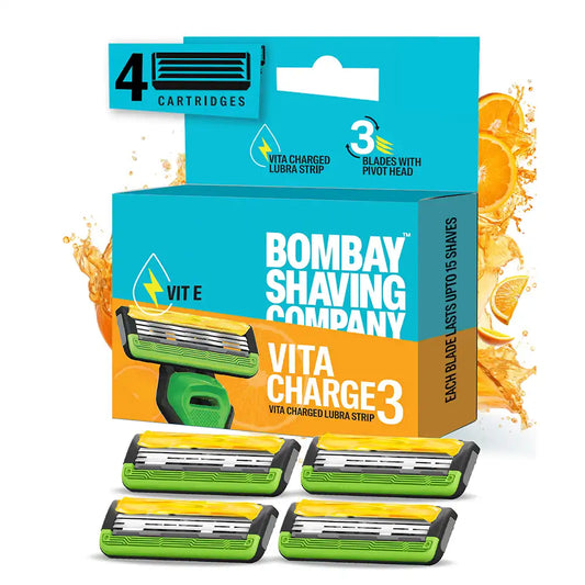 Vita Charge3 cartridges (Pack of 4 Blades)
