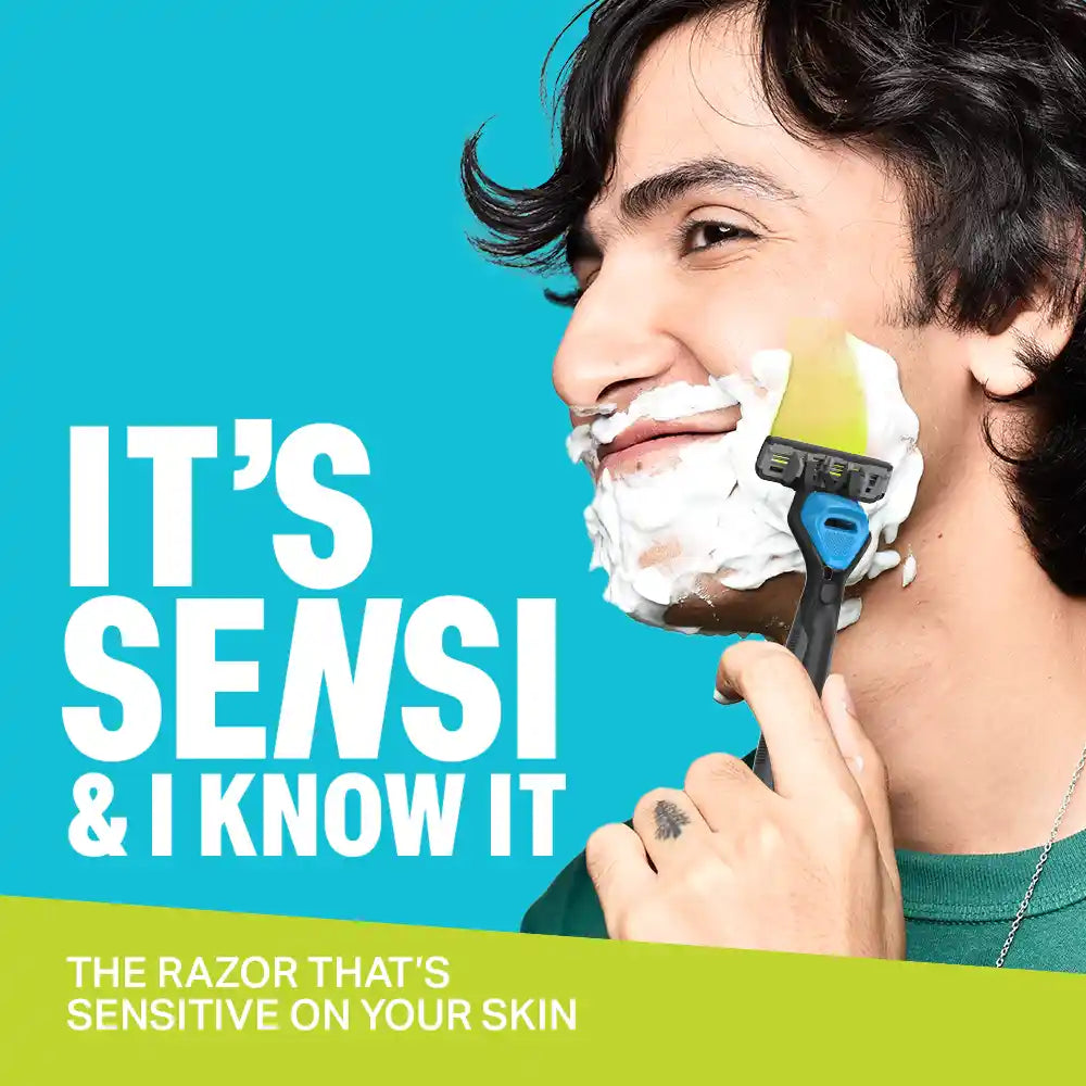Sensi Smart3 Razor – Bombay Shaving Company