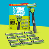 Sensi Smart 3 Razor and 12 Blades