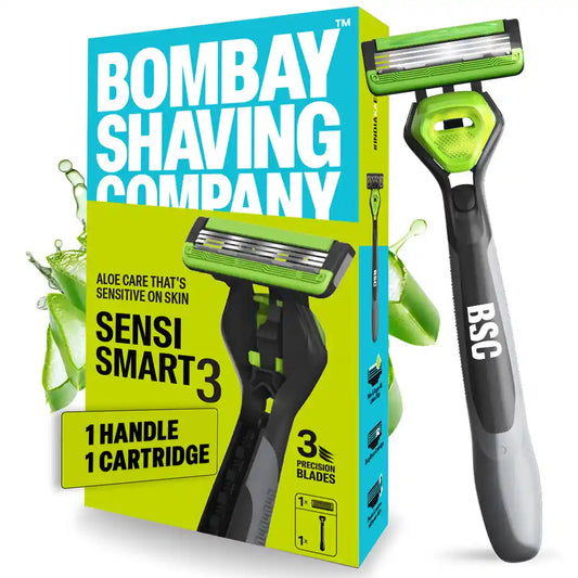 Sensi Smart Razors for Sensitive Skin – Bombay Shaving Company