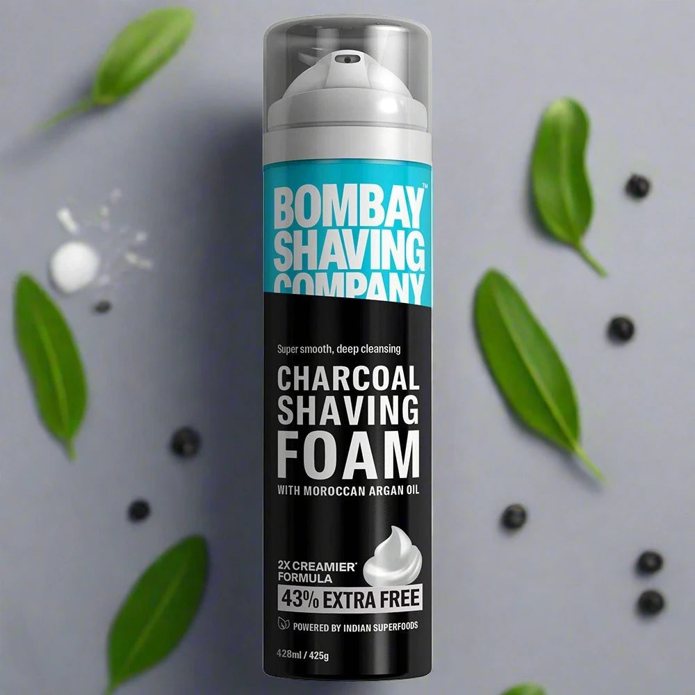 Charcoal Shaving Foam, 425g Bombay Shaving Company