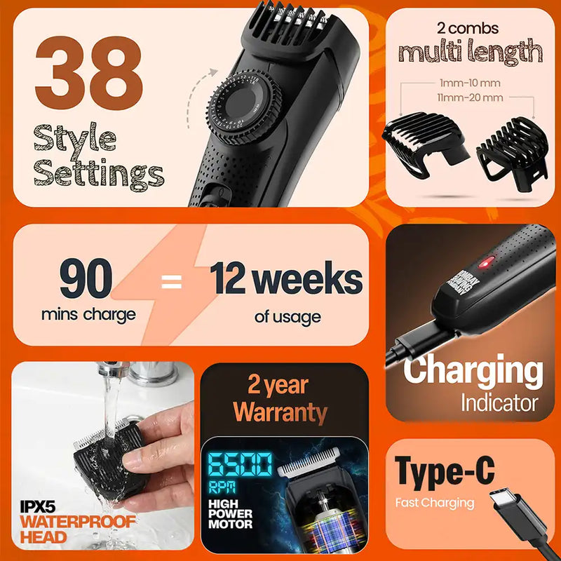 Power Styler Beard Trimmer - Image 2