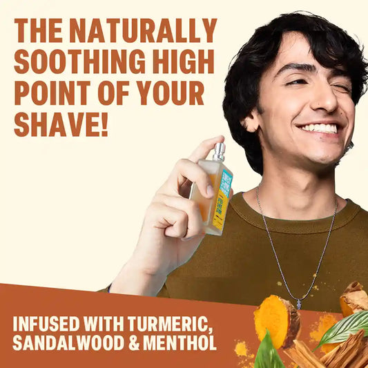 Turmeric & Sandalwood After Shave Lotion, 100ml