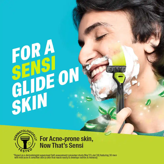 Sensi Smart Razors for Sensitive Skin – Bombay Shaving Company