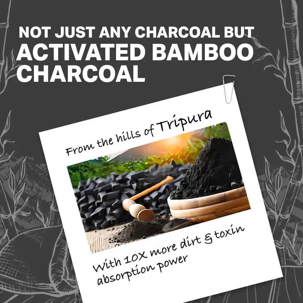 Charcoal Face Wash, 50g