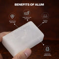 Shaving Alum Bar, 100g