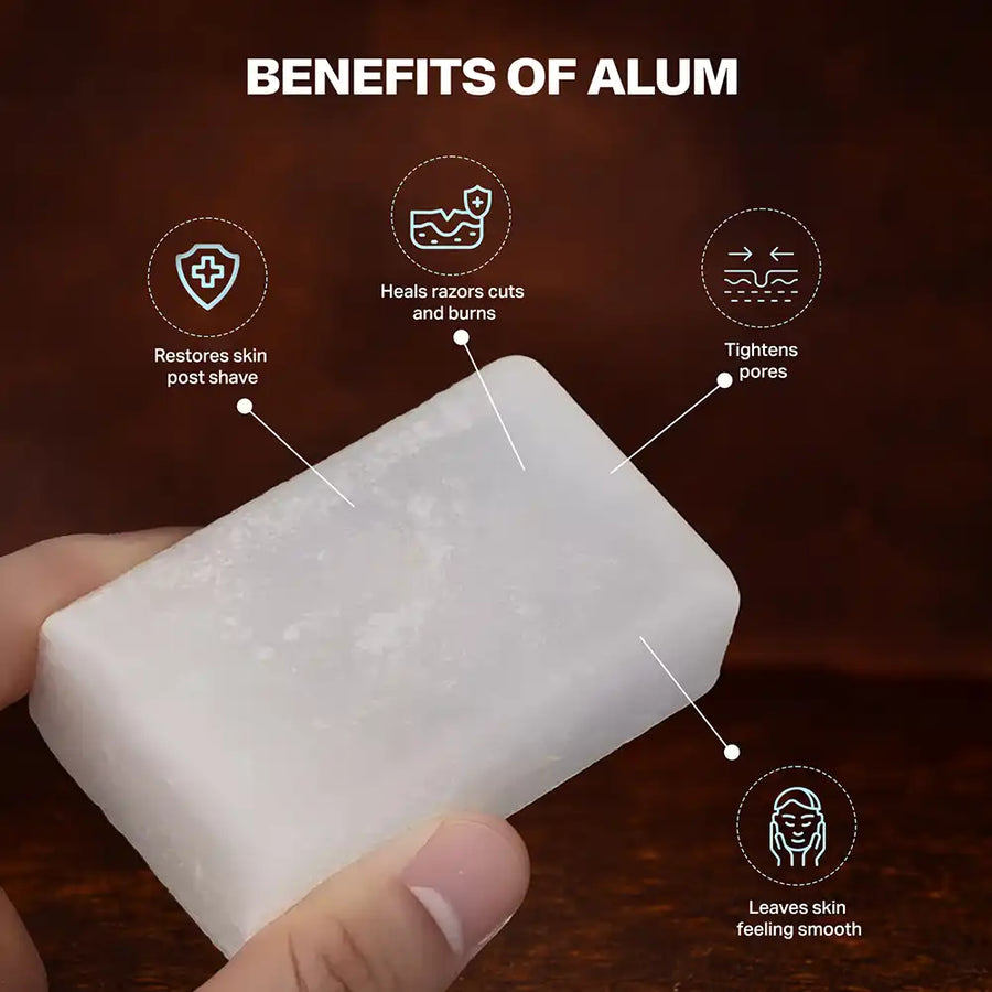 Shaving Alum Bar, 100g