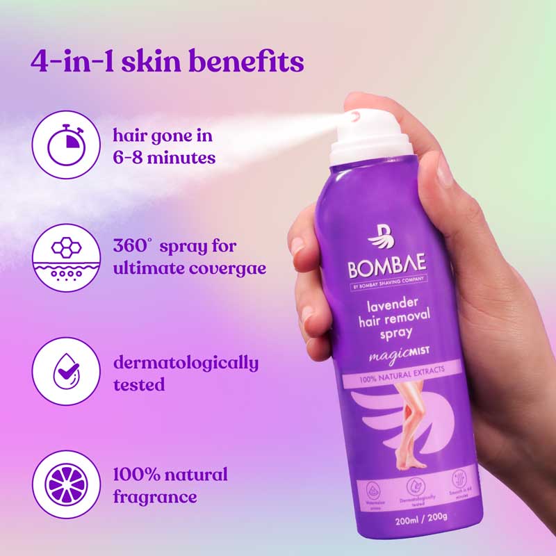 Hair Removal Spray | Lavender - 200g