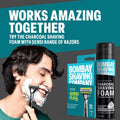 Charcoal Shaving Foam, 425g