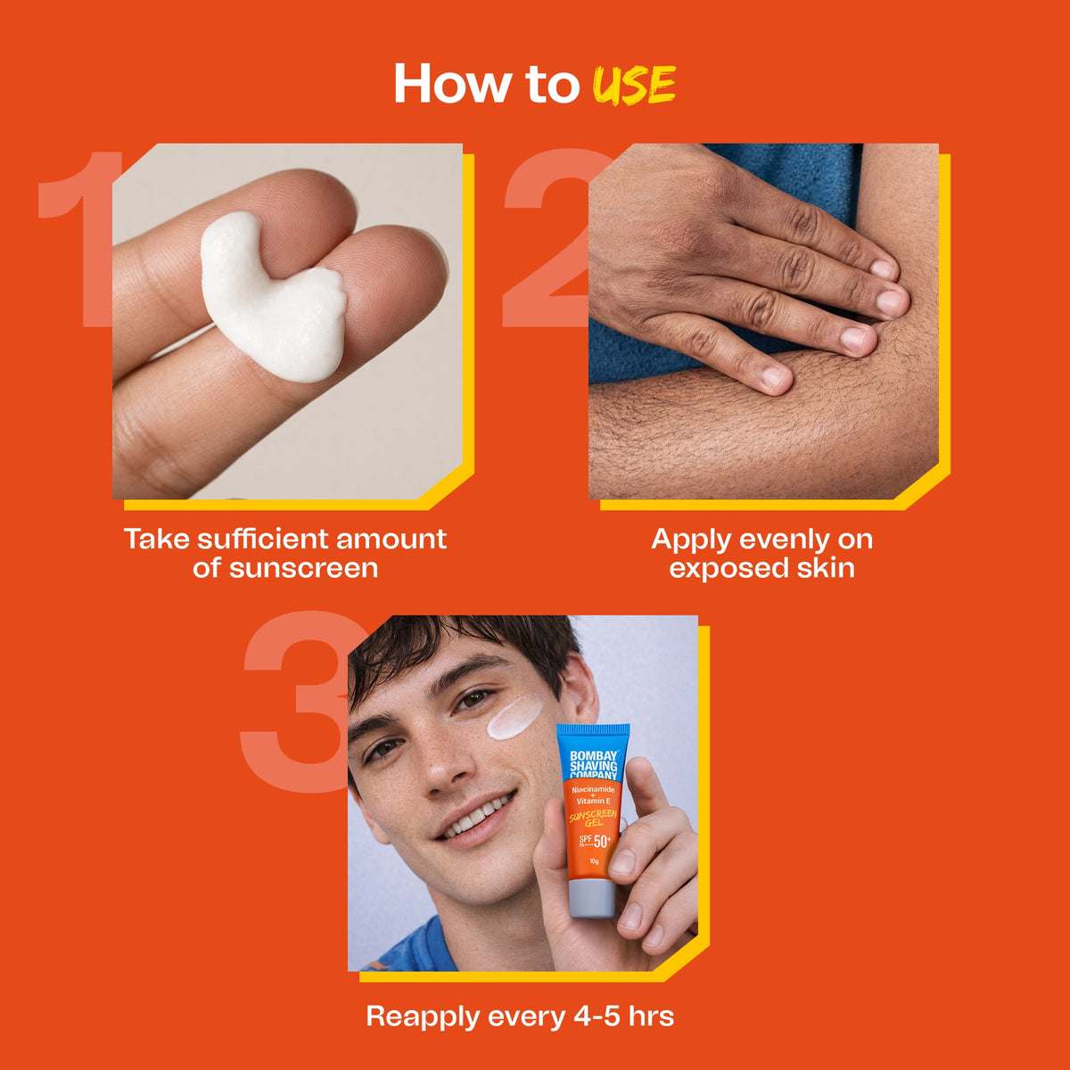 Niacinamide & Vit E Sunscreen, 10ml