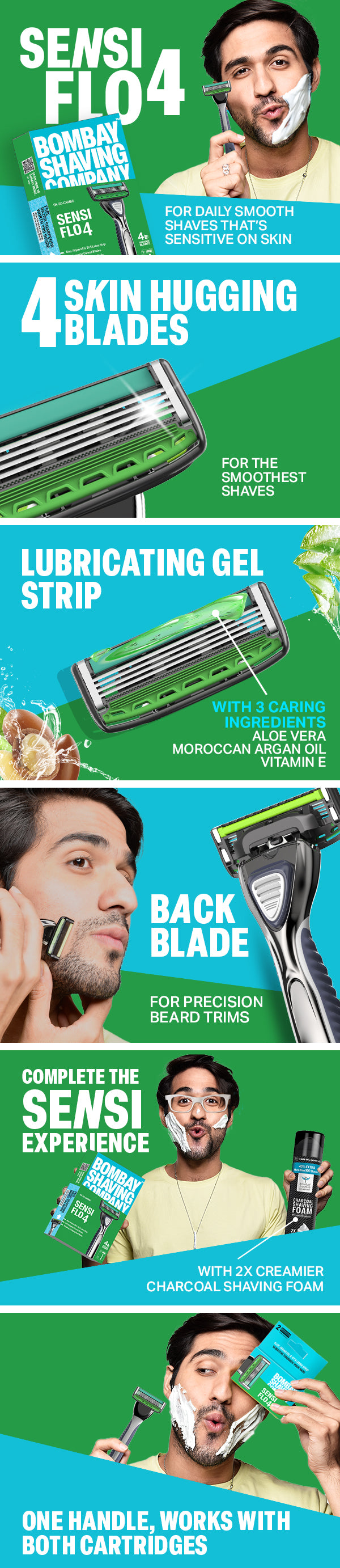 About Sensi Flo 4 Razor