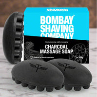 Charcoal Massage Soap (Pack of 3)