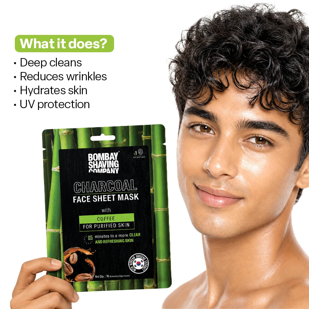 Charcoal Face Sheet Mask