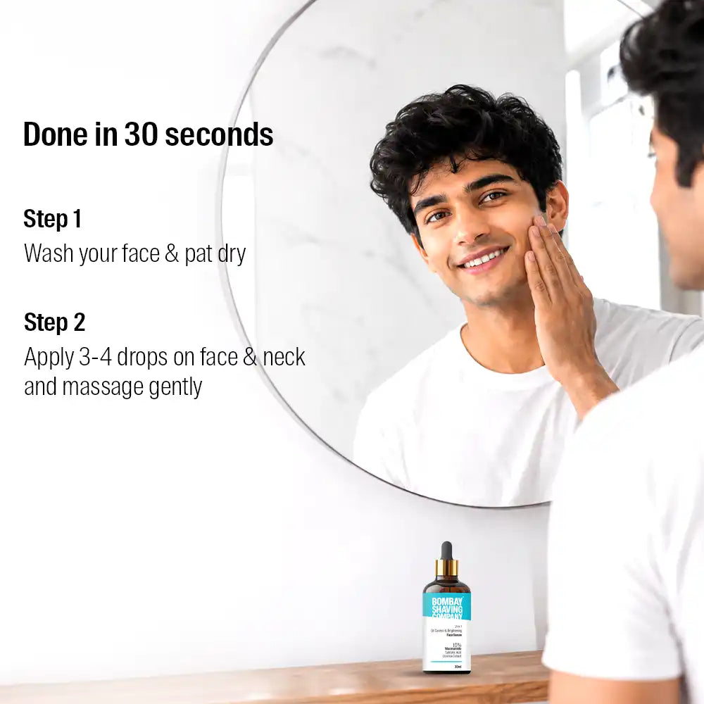 2in1 Oil Control and Brightening Face Serum