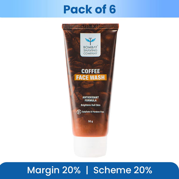 Coffee Face Wash - 50g - Pack of 6