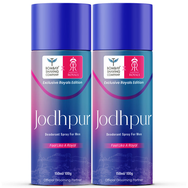 Jodhpur Deodorant, 150ml (Pack of 2 x150ml)