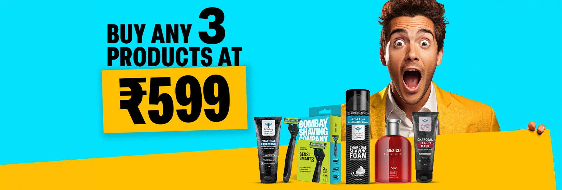 Buy any 3 products at 599 