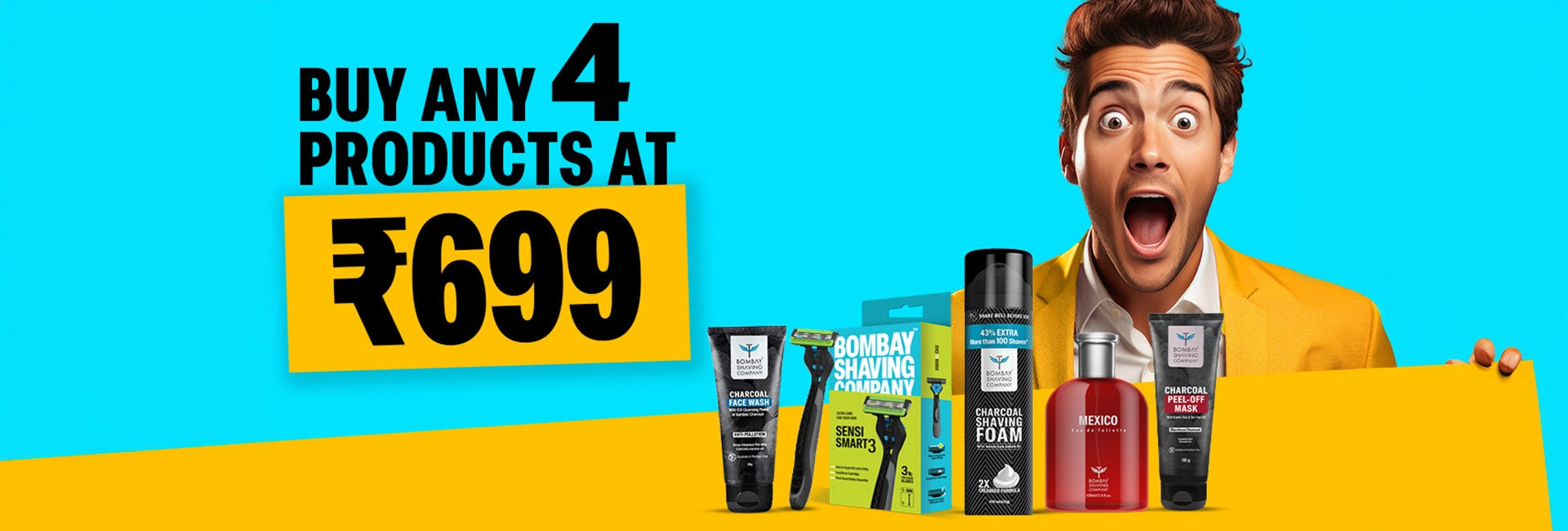 Buy any 4 products at 699