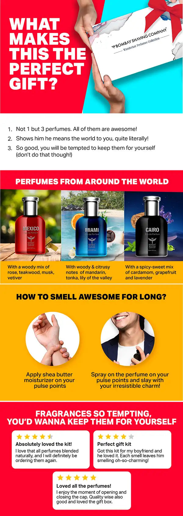 Perfumes with discount free gifts
