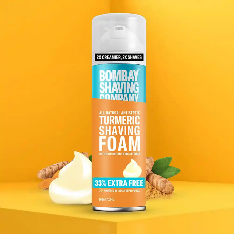 Turmeric Shaving Foam, 264g