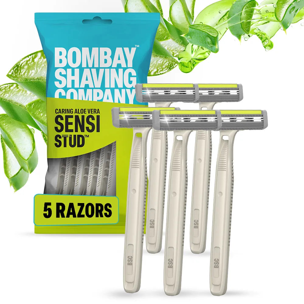 Sensi Stud Razor (Pack of 5) – Bombay Shaving Company