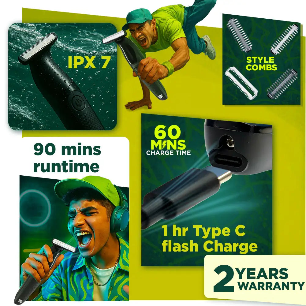 OmniBlade Beard & Body Trimmer