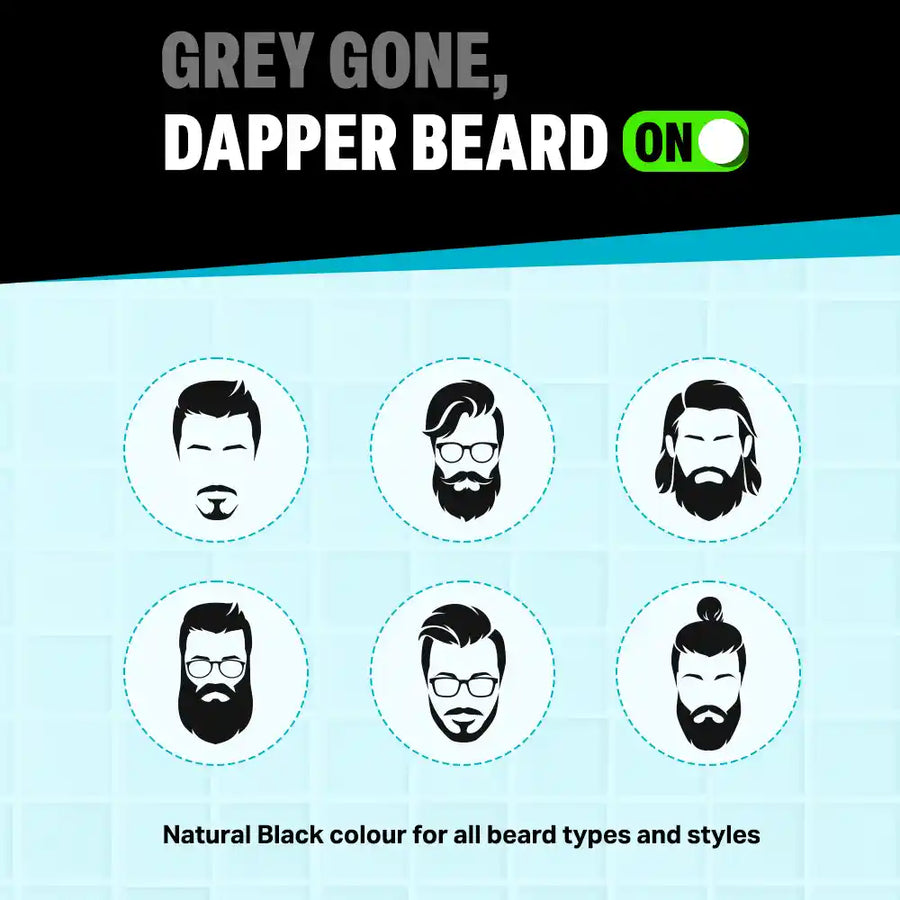Beard Colour (Natural Black)