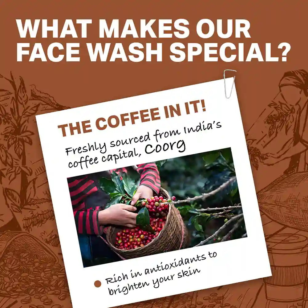 Coffee Face Wash, 8g